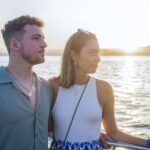 Sunset in Valencia from the Catamaran Mundo Marino - The Value for Money