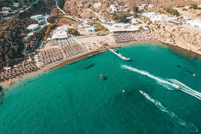 Super Paradise Beach Mykonos Seaside Sunbed (5th & 6th row) - An In-Depth Look at the Super Paradise Beach Sunbed Experience