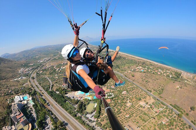 Tandem Paragliding Flight in Cefalù - The View from Above: What You’ll See