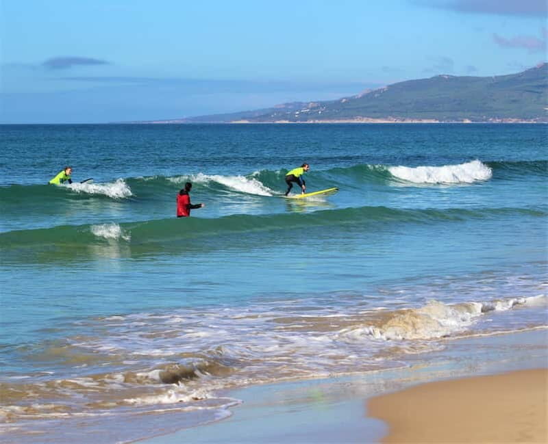 Tarifa: Group Surf Classes - Location and Logistics