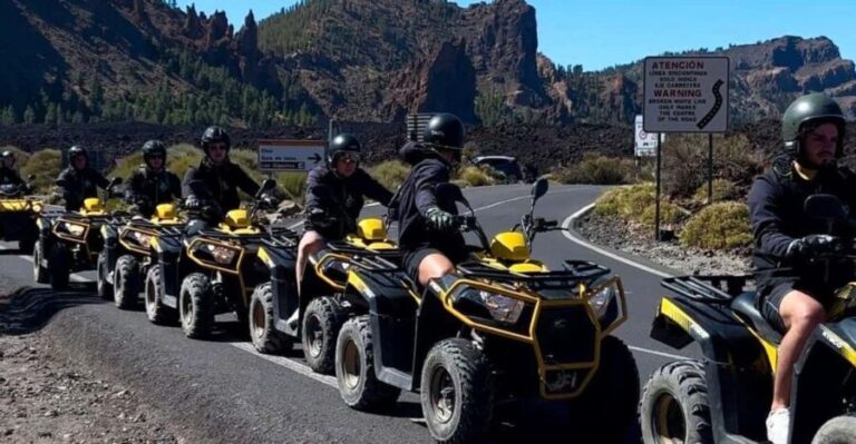 Tenerife: Guided Off-Road Quad Tour on Mount Teide - Scenic Highlights and Photo Opportunities