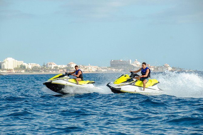 Tenerife Water Sports Package with 40 Min. Jet Ski and Parascending for 2 People - Authentic Insights from Reviewers