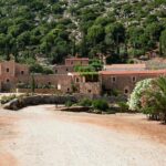 The Cretan Way of Life at the mountains of Rethymno (Mylopotamos) - Meeting the Goatherd and the Herd of 100 Goats