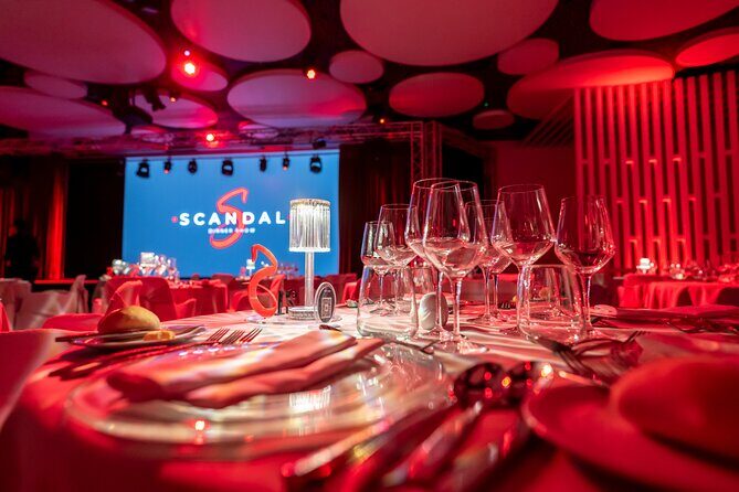 Ticket for Scandal Dinner Show in Santa Cruz de Tenerife - Practical Details