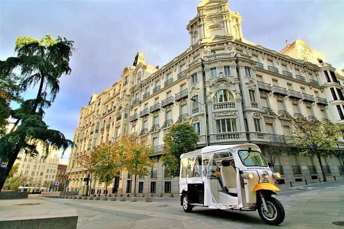 Tour of Historic and Modern Madrid with a guide in a yellow tuk tuk - What to Expect from the Itinerary
