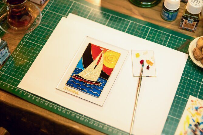 Traditional Stained Glass Painting Workshop - The Learning Process
