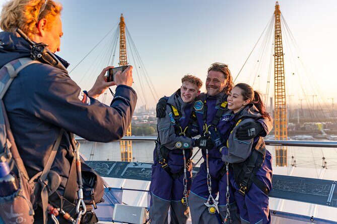 Up at The O2: Sunset Climb with Guided Tour with Panoramic Views - The Itinerary: What to Expect