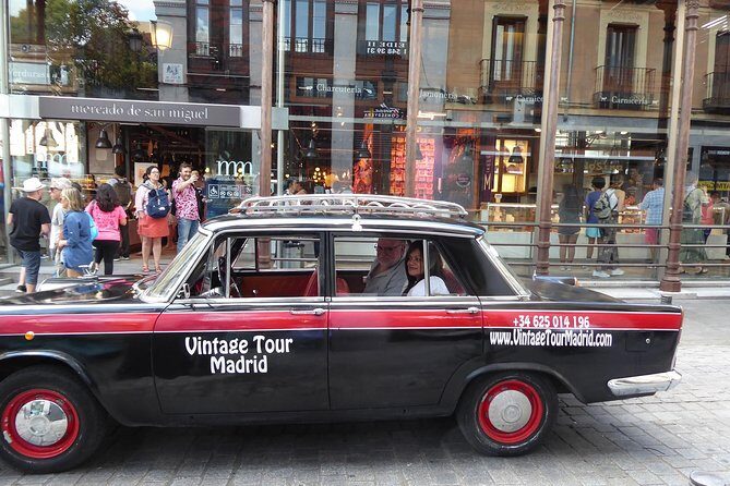 Vintage Tour Madrid Taxi 1500 - FAQs