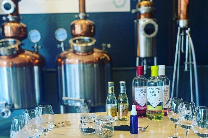 Visit a Working South Loch Gin Distillery - The Final Cocktail and Bubbly Finish
