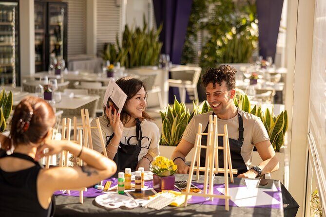 Wine and Canvas Club of Rome - The Setting: Why the Terrace Elevates the Experience