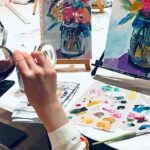 Wine and Painting Workshop Experience in Brussels - The Artistic Experience