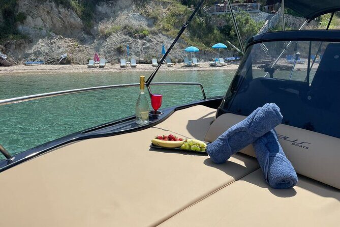 Zakynthos Private Tour in Black Elegance Luxury Speedboat - The Sum Up