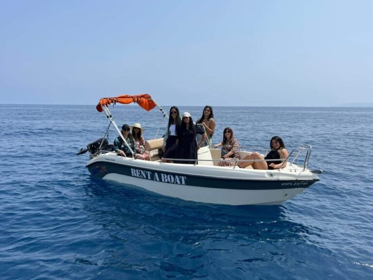 Agia Pelagia: Boat Rental - Detailed Breakdown of the Itinerary