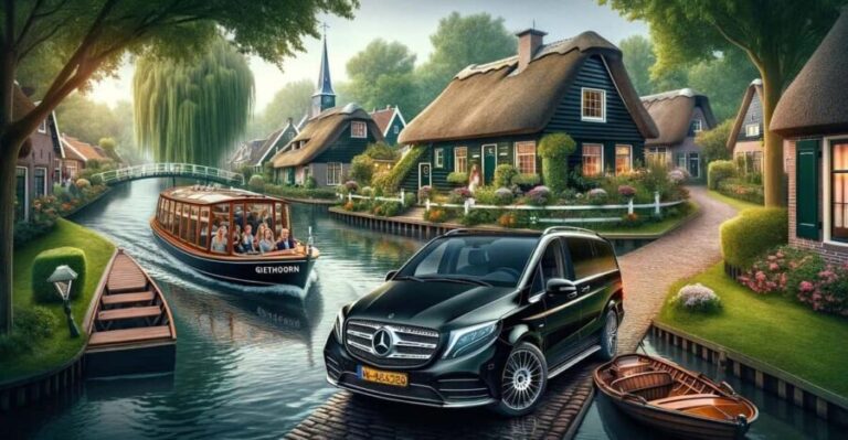 Amsterdam: Explore Giethoorn in a Private Tour with Driver - Exploring Giethoorn by Boat