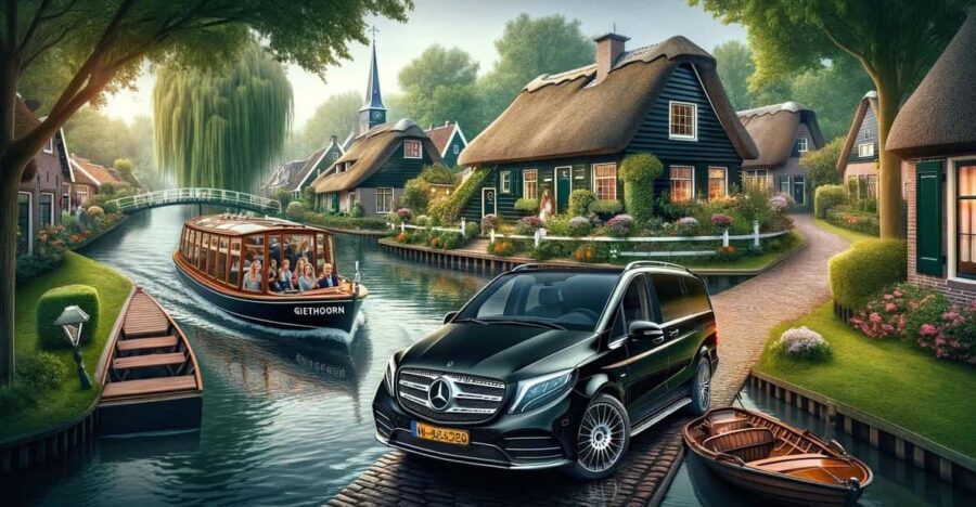 Amsterdam: Explore Giethoorn in a Private Tour with Driver - Exploring Giethoorn by Boat