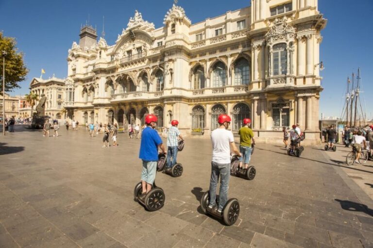 Barcelona: Old Town & Seafront Segway Tour - Authentic Experiences & Expert Guides