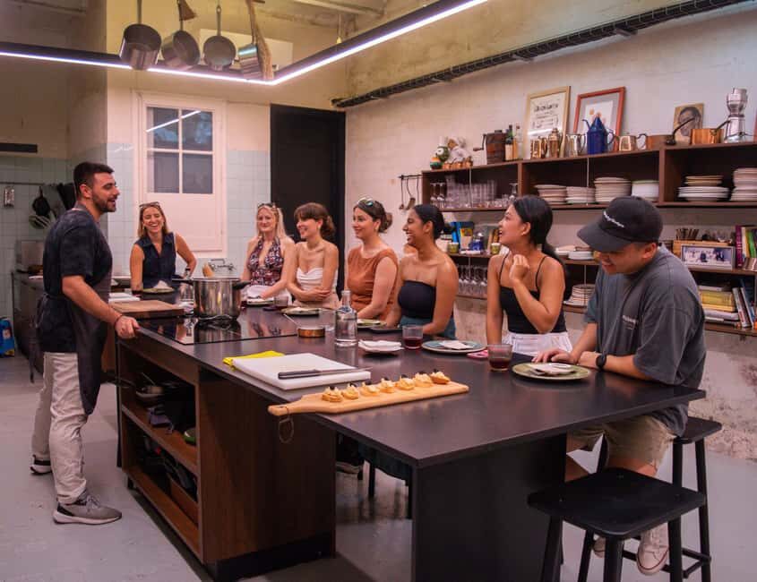 Barcelona: Paella and Mediterranean Tapas Cooking Class - Whats Included and How It Works