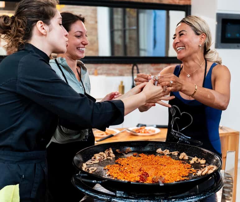 Barcelona Paella Class, Boqueria Tour, Mother-Daughter Chefs - Practical Details and Value
