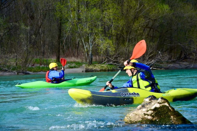 Bled: kayaking trip on the river Sava - The Itinerary in Detail