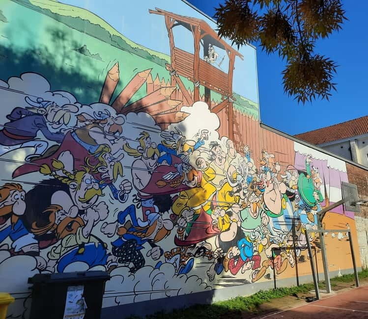 Brussels Walking tour Comic strip - The Sum Up