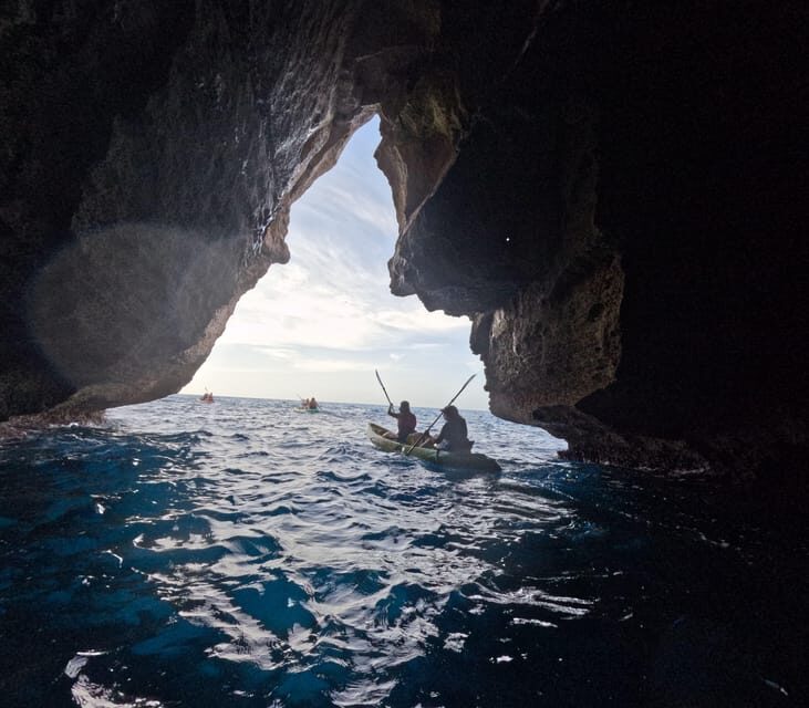 Cala en Porter: Menorca Caves Kayaking Tour & GoPro Photos - Whats Included and Practical Details