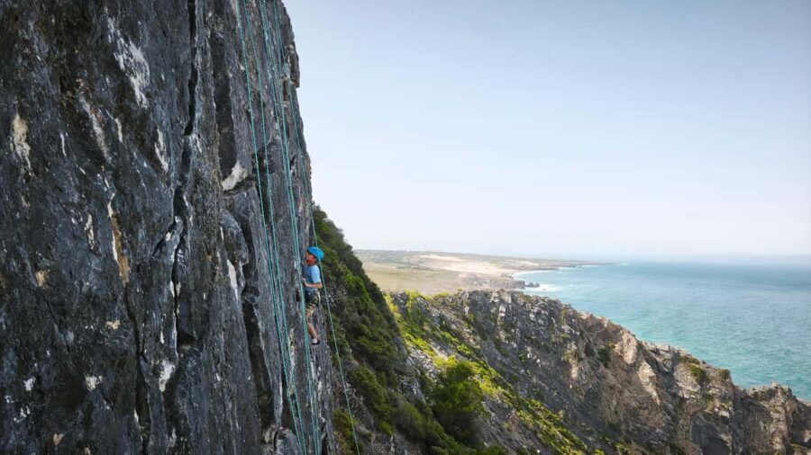 Cascais: Private Cliffside Rock Climbing with Ocean Views - What the Climbing Wall Offers