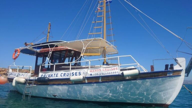Chania: Boat Cruise to Agioi Theodoroi and Lazaretta Island - What’s Included and What to Prepare