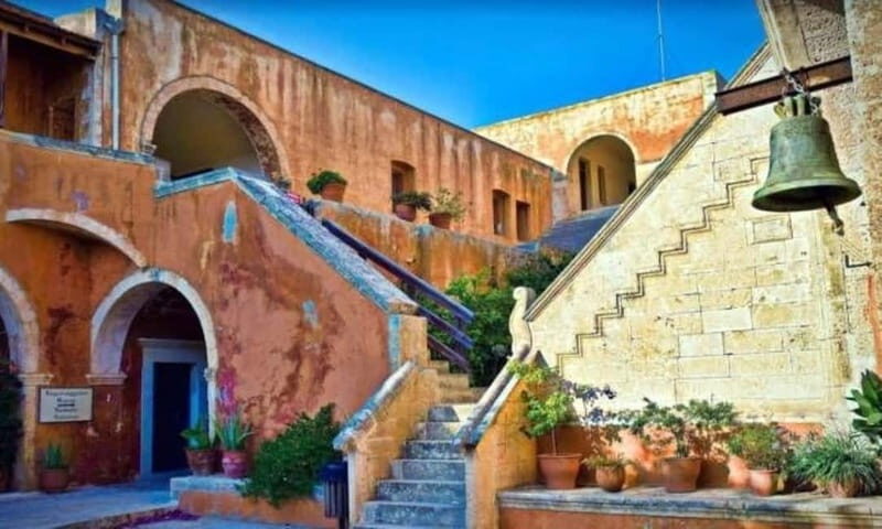 Chania: Cretan Monastery Wine Tour with Transfers & Tastings - Transportation and Group Size