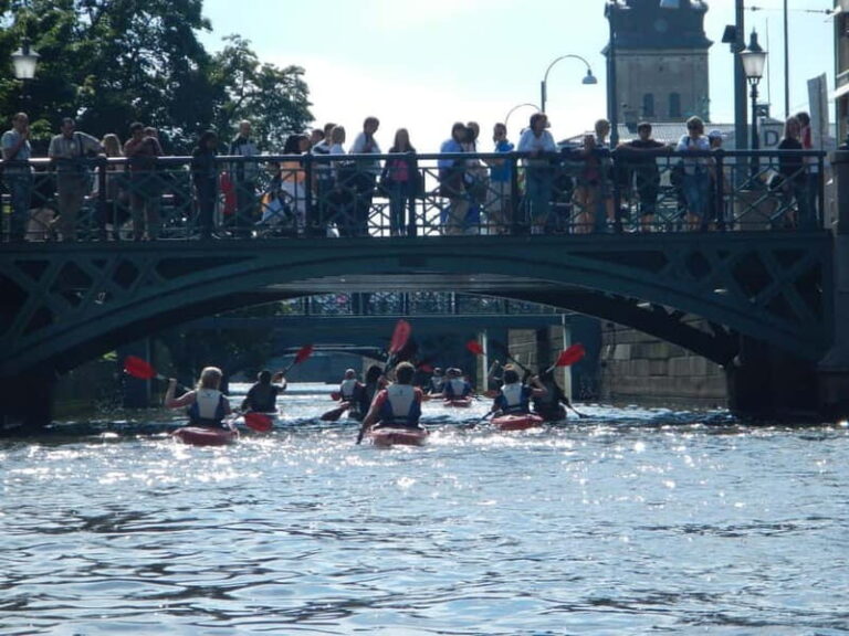 City Kayak Tour - The Route: From River to Canals
