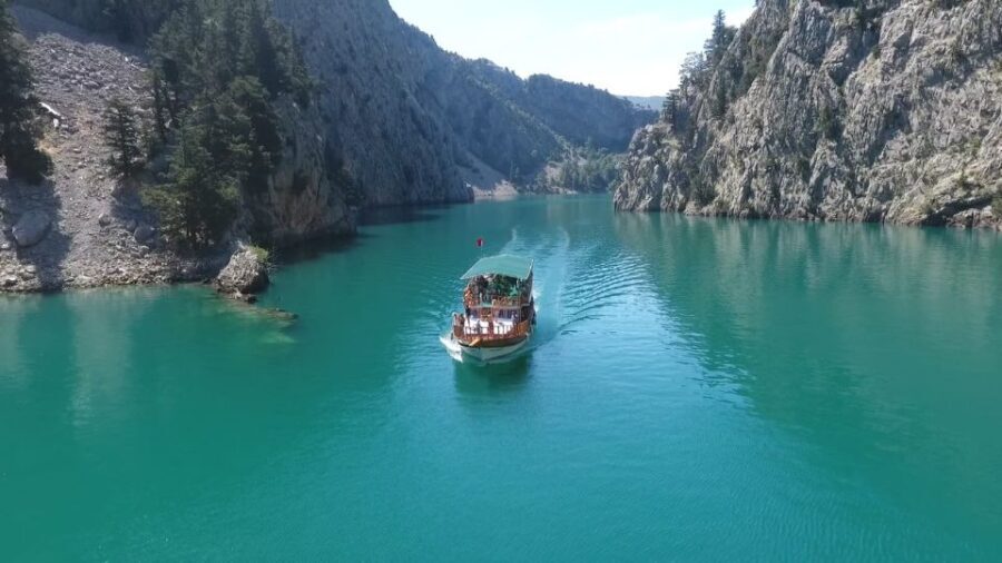 City of Side: Green Canyon Tour w/ Boat, Lunch & Fishing - Swimming and fishing: relaxing in nature
