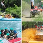 City of Side: Rafting, Zipline, Jeep, Buggy and Quad Combo - Ziplining Over the River