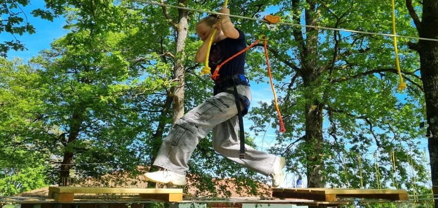 Combreux: tree climbing park - Detailed Breakdown of the Courses