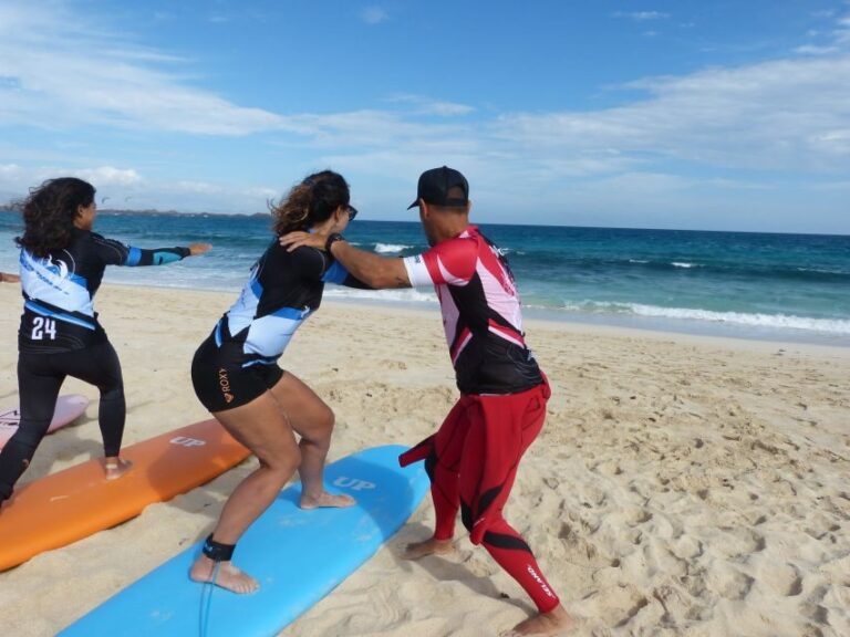 Corralejo: Surf Lessons for Beginners with Hotel Pickup - What to Expect on Your Surfing Day
