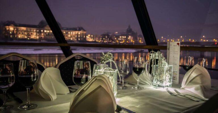 Dresden: Evening River Cruise with Dinner - What the Tour Entails