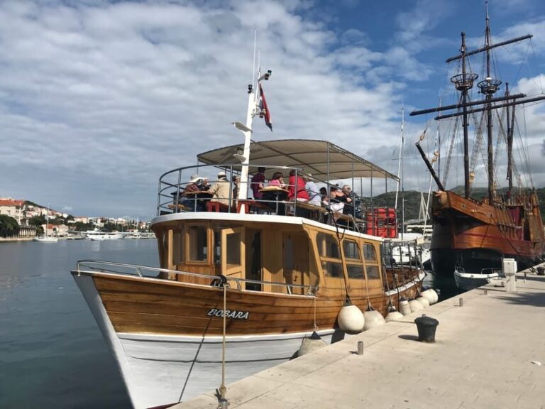 Dubrovnik: Elaphiti Islands Boat Cruise with Lunch & Drinks - The Itinerary: What to Expect on Your Day with the Elaphiti Islands