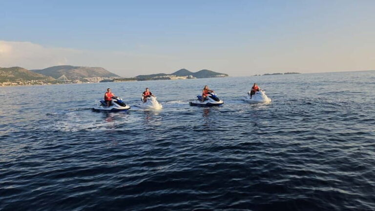 Dubrovnik: Jet Ski Rental with Snorkelling Equipment - The Itinerary: What You Can Expect