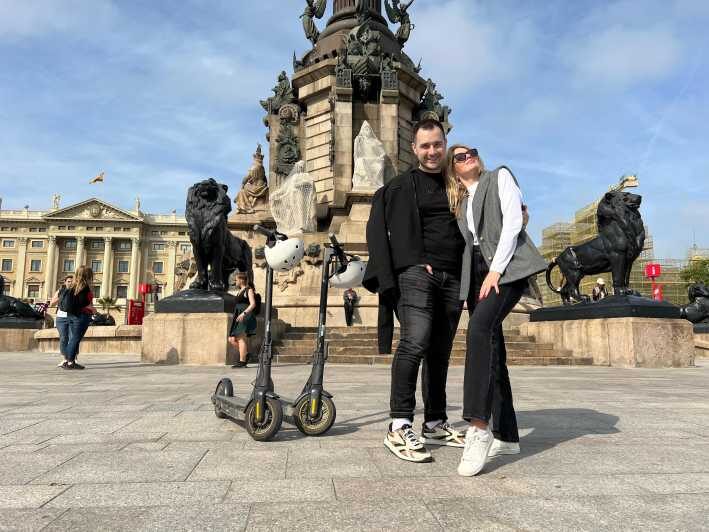E-Scooter Guided Exploration of Barcelona - Practicalities and Tips