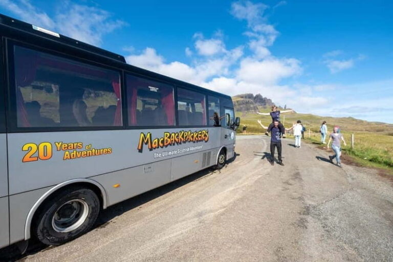 Edinburgh: 18-39s 3-Day Tour of Scottish Highlands & Skye - Transportation and Group Size