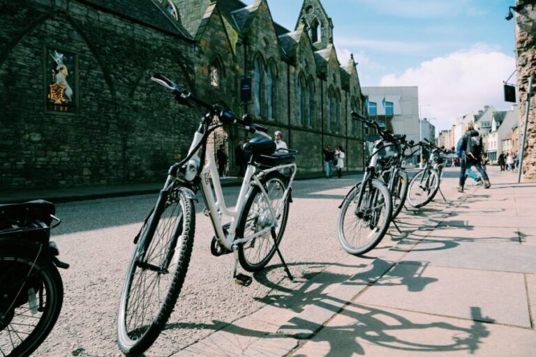 Edinburgh: Scenic Bike Tour - The Guide Experience: Engaging, Informative, and Funny