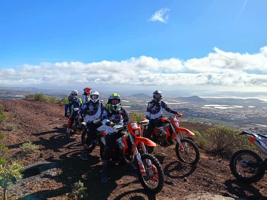 Enduro Motorbike Adventure Trip Tenerife 4h - What’s Included and What You’ll Need to Bring