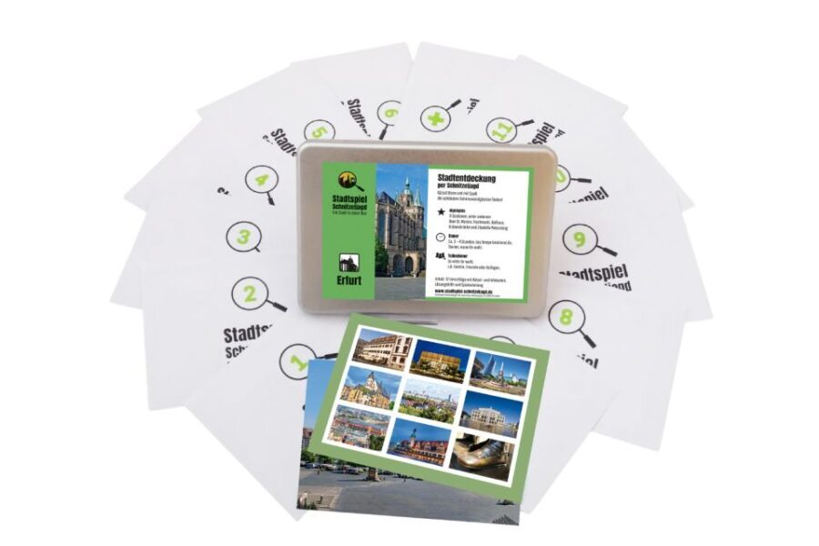 Erfurt: Schnitzeljagd, selbstgeführte Highlights-Tour - The Itinerary in Detail