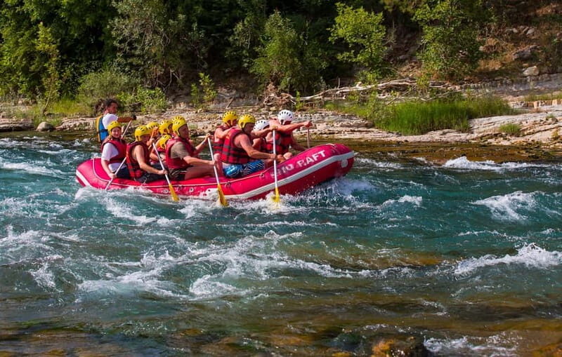 Family Rafting at Koprulu Canyon w/Lunch and Hotel Transfer - The Rafting Itself: What to Expect on the River