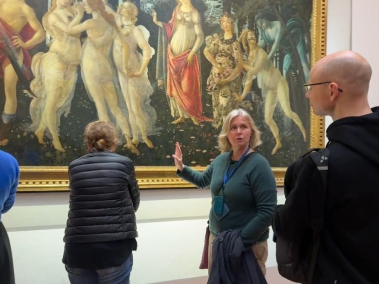 Florence: Uffizi Gallery Skip-the-line Ticket with escort - The Experience in Detail