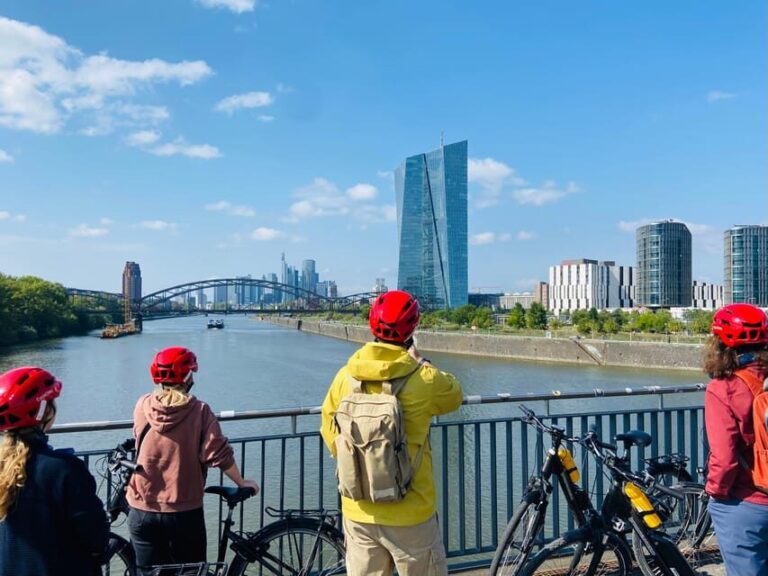 Frankfurt: Guided Bike Tour - Exploring Frankfurt’s Historic Heart