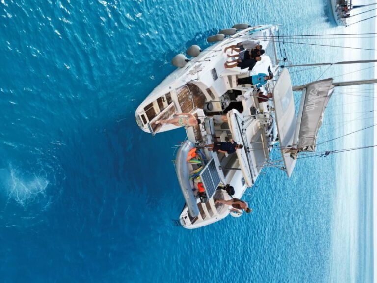 From Adamas: Milos and Poliegos Catamaran Cruise with Lunch - An In-Depth Look at the Experience