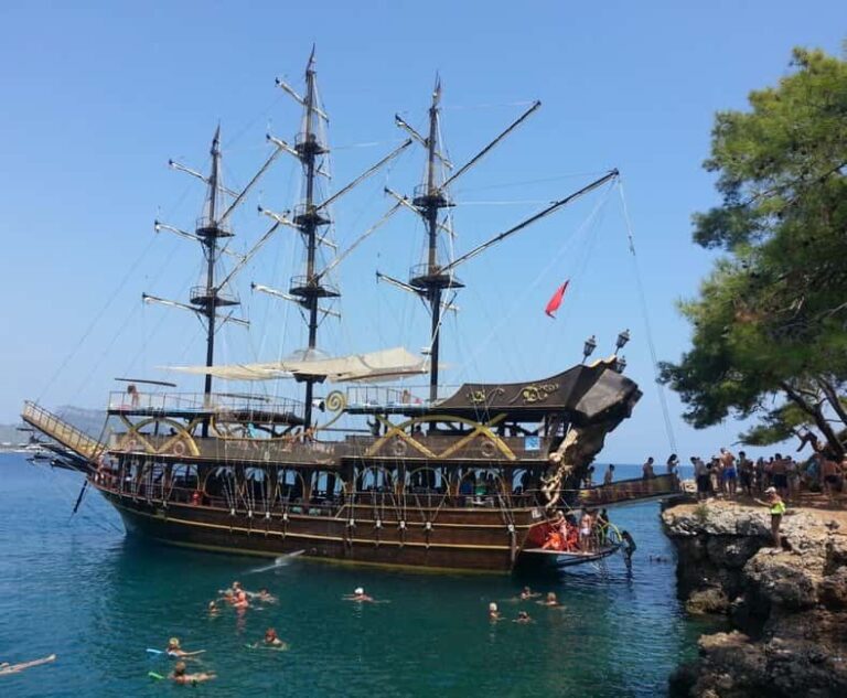 From Antalya: Kemer Pirate Boat Tour with Foam Party & Swim - What’s Included and What Not