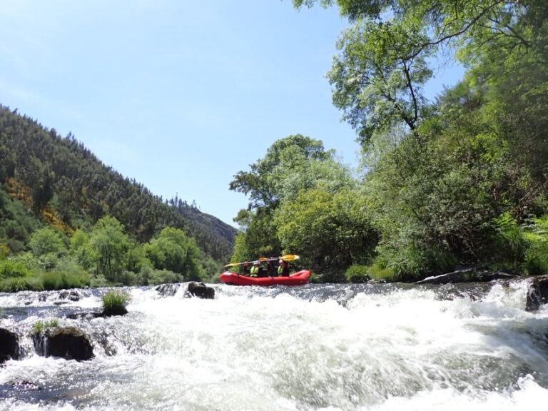 From Arouca: Cano-Rafting - Adventure Tour - The Post-Rafting Relaxation at Paiva River Beach