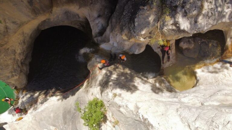 From Athens: Manikia Gorge Canyoning - Trekking and Abseiling in Manikia Gorge