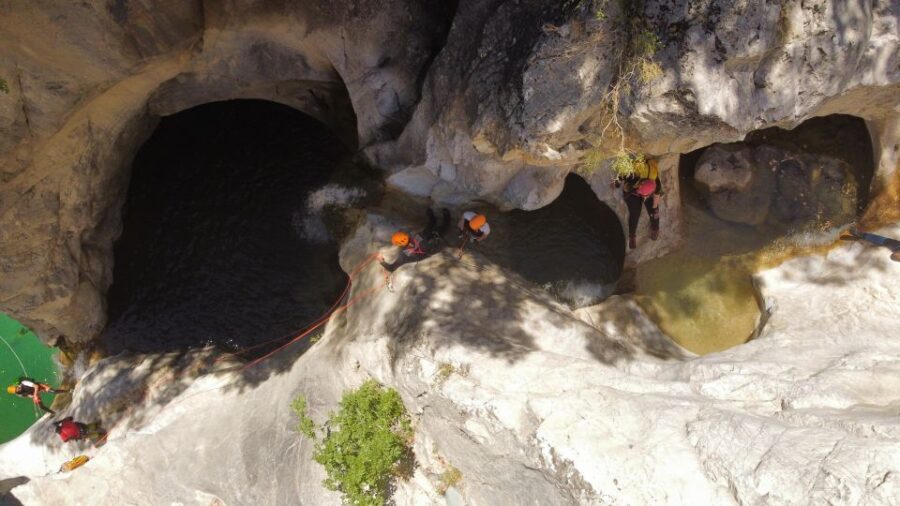 From Athens: Manikia Gorge Canyoning - Trekking and Abseiling in Manikia Gorge