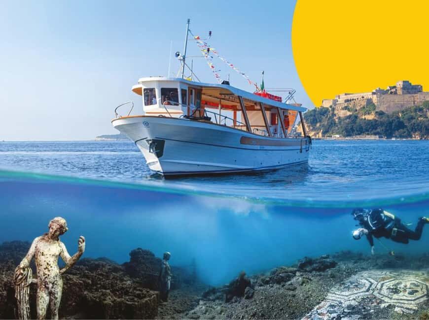 From Bacoli: Submerged Park of Baia Glass Bottom Boat Tour - The Underwater Archaeological Park